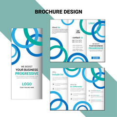 This is a Brochure design . Clean, standard colors, and beautiful and elegant writing. Which will help you expand your business.