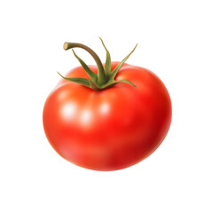 Fresh Red Tomato png background.