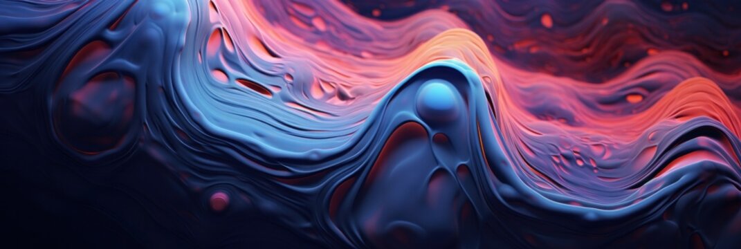 Abstract Material Science Waves