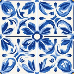 Mediterranean Tile Pattern Design