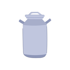 food metal milk can cartoon. ister steel, powder vintage, baby old food metal milk can sign. isolated symbol vector illustration