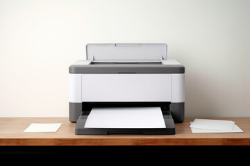 printer on the table