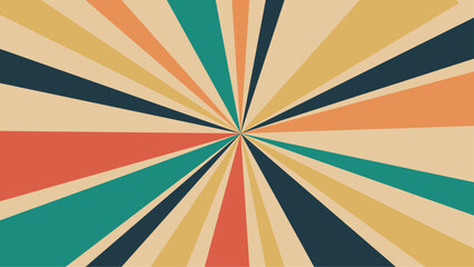 Colorful colourful vector vintage retro background