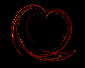 Fraktal, abstrakte Grafik, Hintergrund