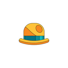 new hat vector type icon
