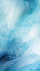Flowing Blue Abstract Wavy Background