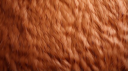 Naklejka premium A soft, tan fur is intertwined with a thick brown rope, evoking a sense of natural beauty and rustic charm