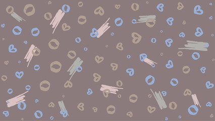 Colorful colourful vector organic confetti background