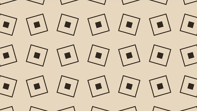 Rotating Colorful Animated Squares Background (Loopable)