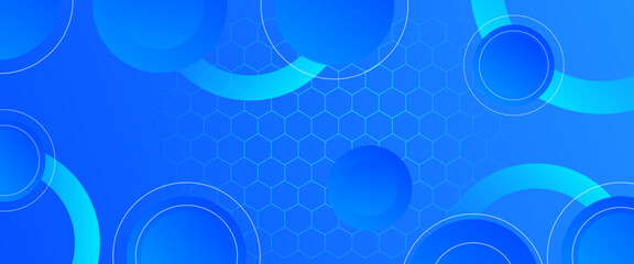 Blue vector minimalist simple abstract geometric background