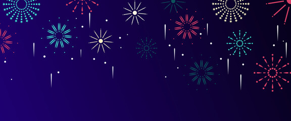Colorful colourful vector elegant new year banners
