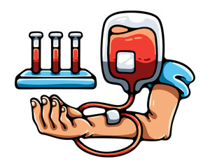Blood Donor Illustration