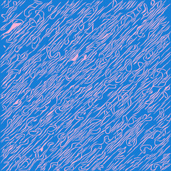 blue water drops on the surface