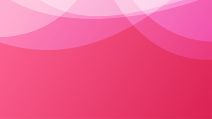 Pink and white vector abstract geometric shapes background