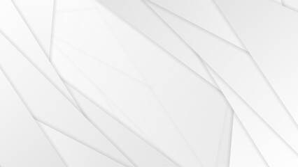 White background abstract art vector with shapes