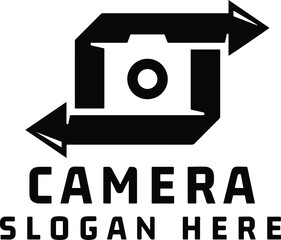 camera logo, 
 
Photography vintage retro icons, badges and labels set. Vector photography logo templates