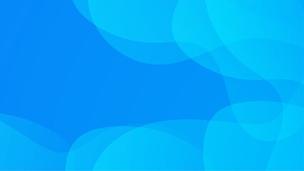 Blue vector abstract geometrical shape modern background