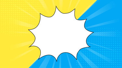 Yellow orange and blue vector vintage retro background with grunge texture