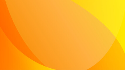 Orange and yellow abstract background with shapes