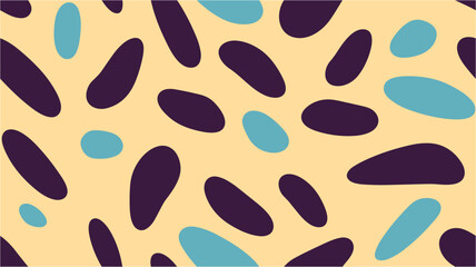 Pattern for trendy fabric, wallpapers. Hand Drawn Pattern Rocks for Massage. Pattern of design hats, caps visor for weather. Animal print. Background. Seamless.