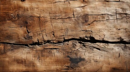 Generated AI. An ancient look of Oak wood surface, texture background.