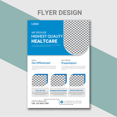 standard  real estate flyer template.