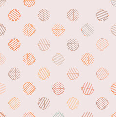 seamless pattern with dots