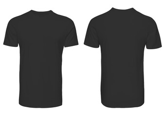 High Resolution Black T-Shirt Mockup