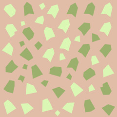 seamless geometric pattern with camouflage colors mosaic tiles print