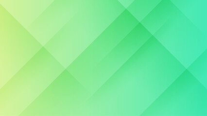 Green vector abstract background with simple geometric shapes