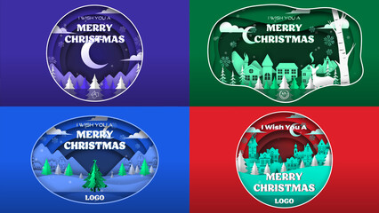 Merry Christmas Greeting Card