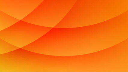 Yellow and orange vector abstract background with simple geometric shapes
