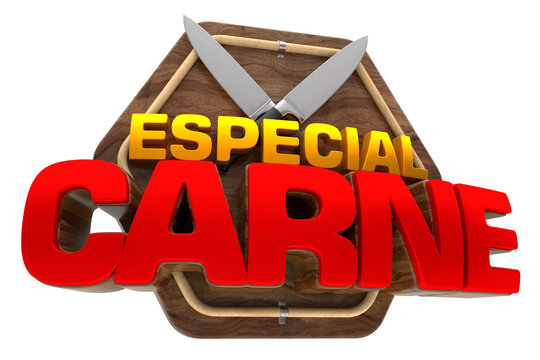 SELO 3D ESPECIAL CARNE