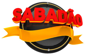 SELO 3D SABADÃO
