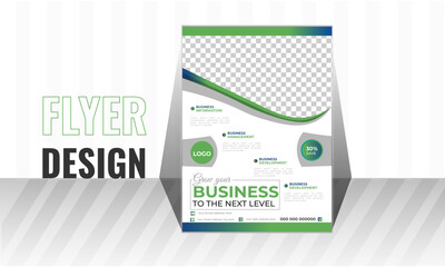 Design Layout template for Corporate Business. This Flyer help to grow up your Business. Corporate business flyer template design with different color.