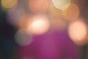 glowing bokeh lights background