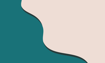 abstract green background with waves