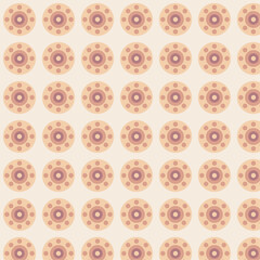 seamless pattern with flowers