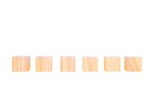 Wooden geometric shapes cube for conceptual design. Education game. isolated on a white background.PNG	