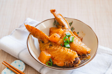 手羽先と大根の炒め煮