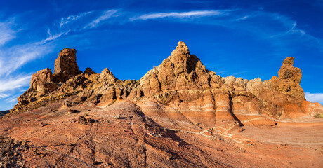 Mount Teide, Tenerife, Spain. Rock formation in the National Park (Spanish: ‎⁨Parque Nacional...