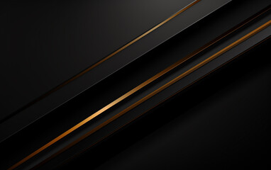 The line bevel style is evident in the placement of random gold color vector stripes against the dark background
