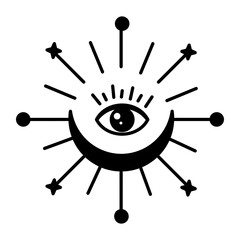 Here’s an outline icon of astrological house chart 