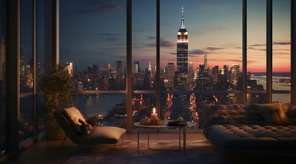 Abwaschbare Fototapete Luxury Condos in New York © wiizii