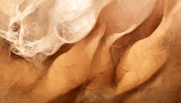 Background image with ocher waves