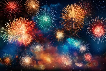 Fototapeta premium Fire Work