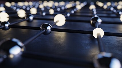 sci-fi connection , 3d rendering