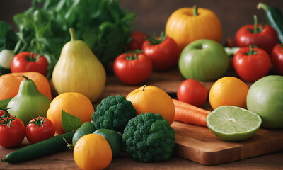 Fresh vegetables and fruits for commercial and non-commercial use