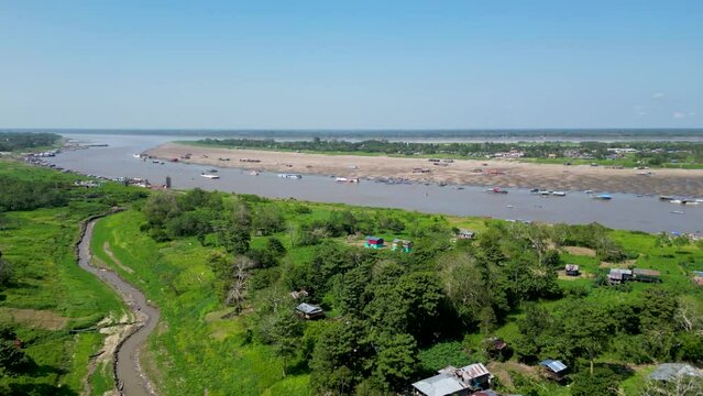 Rio amazonas en leticia