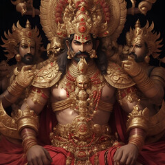 hindu god ganesh, King Ravana, King Ravana and the Palace